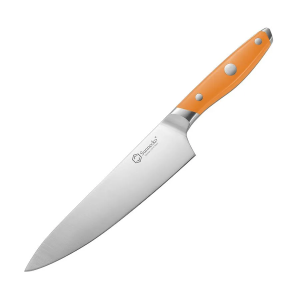 Нож Sunnecko 8 Inch Chef Knife HRC56+-2, Star Orange