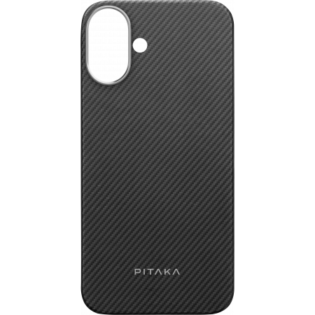 Чехол PITAKA Ultra-Slim Case для iPhone 16, Черный (KI1601A)
