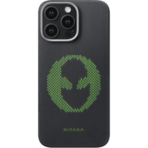 Чехол Pitaka Aries Tactile Woven Case для iPhone 16 Pro Max, Alien (KI1601ALP)