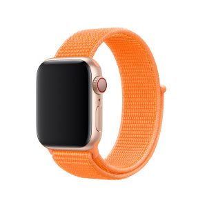 Нейлоновый ремешок Nylon для Apple Watch 38/40/41, Papaya