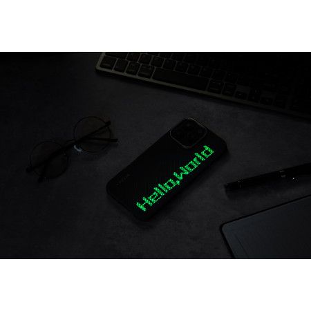 Чехол Pitaka Tactile Woven для iPhone 16 Pro, Hello World (KI1602HWT)